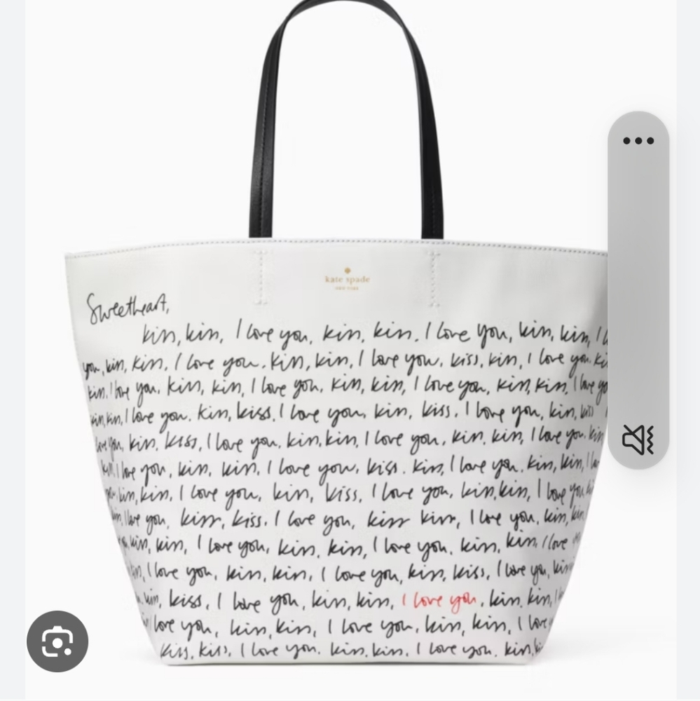 Kate spade Host pick  leather love tote dust cover pink last one 💗 sold other 2
